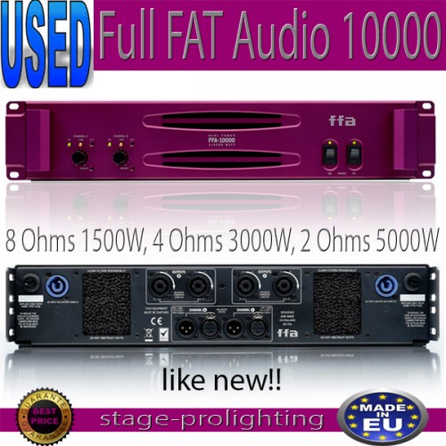 USED Full Fat Audio 10000, power amplifier USED Full Fat Audio 10000, power amplifier